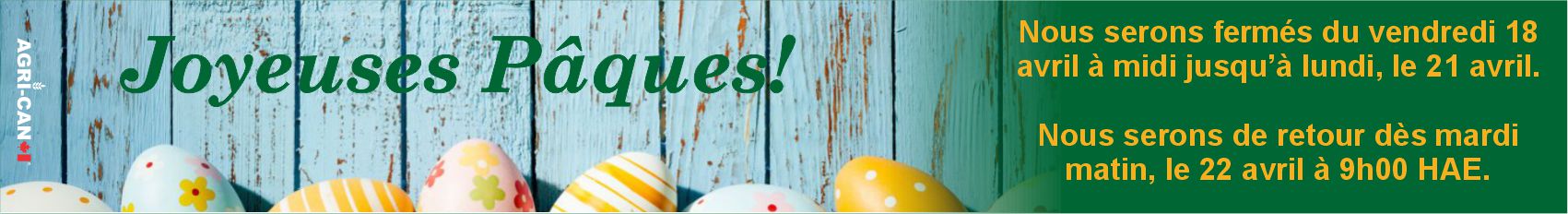 Joyeuses Pâques!
